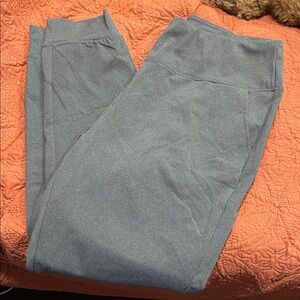 Gray Fleece lined Athletic joggers